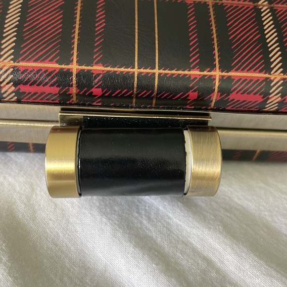 Patricia Nash Plaid Tartan Clutch with chain NWT - Picture 5 of 13